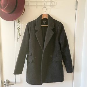 Abercrombie Wool-Blend Blazer Coat